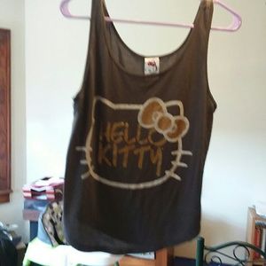 Hello Kitty medium crop top EUC